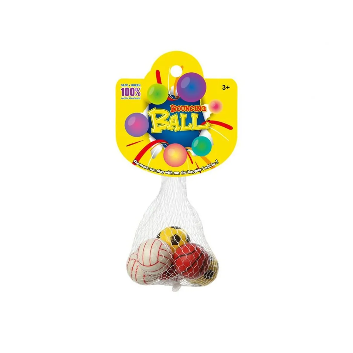 Palline Multicolore 6 Pezzi Ø 2,8 cm