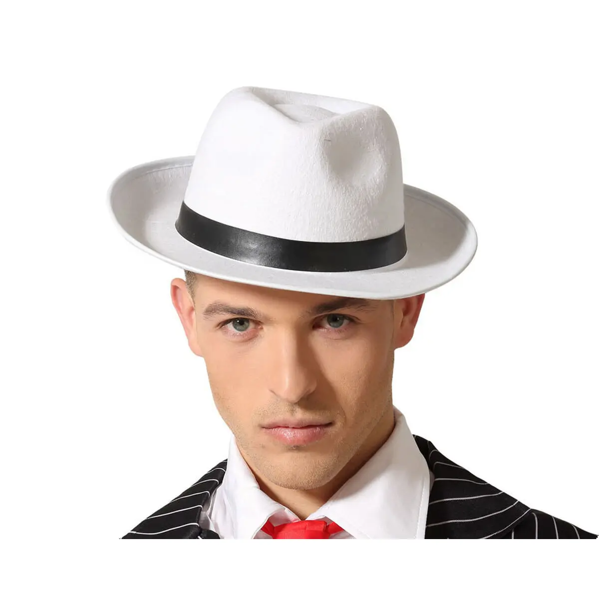 Cappello Gangster Bianco