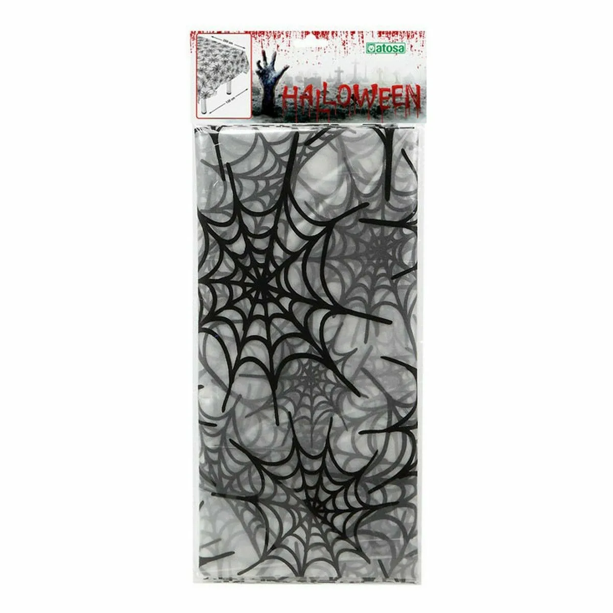 Tovaglia Halloween Ragno 135 x 250 cm