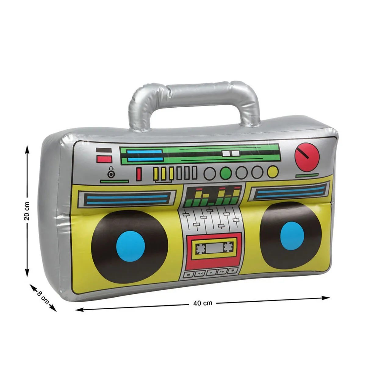 Radio Cassetta Accessori per travestimenti Gonfiabile 40 x 20 x 8 cm