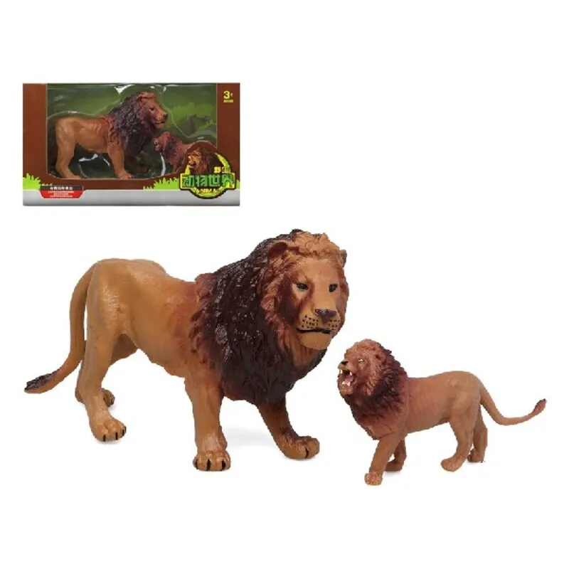 Set Animali Selvaggi Leone (2 pcs)