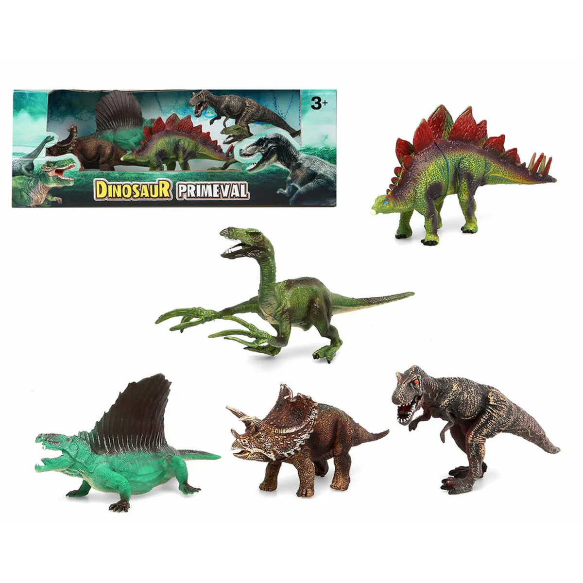 Set Dinosauri 5 Pezzi