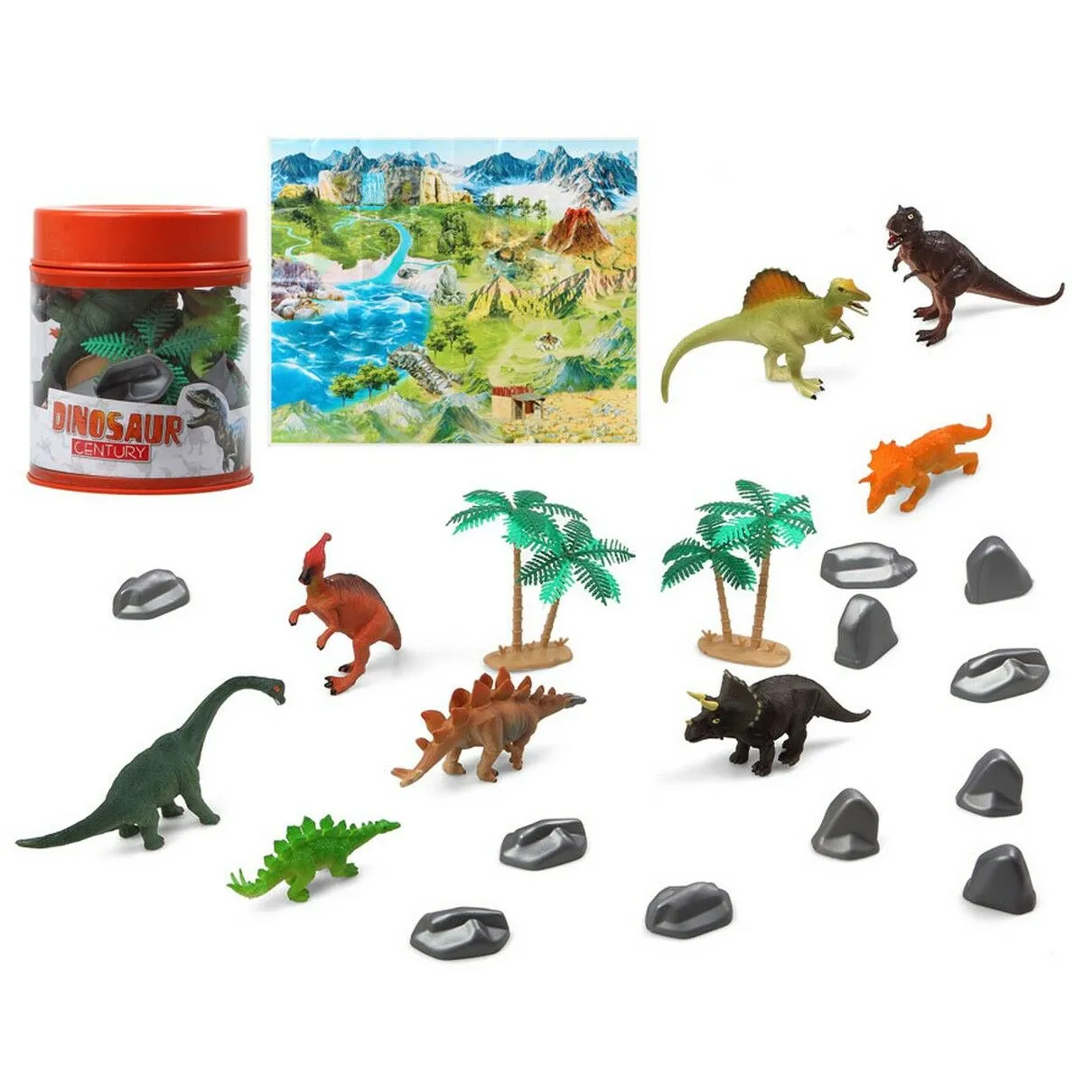 Set Dinosauri (22 Pezzi)