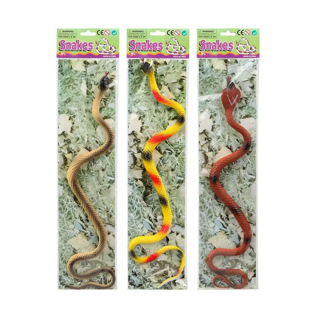 animali 59 x 2 cm Serpente Plastica