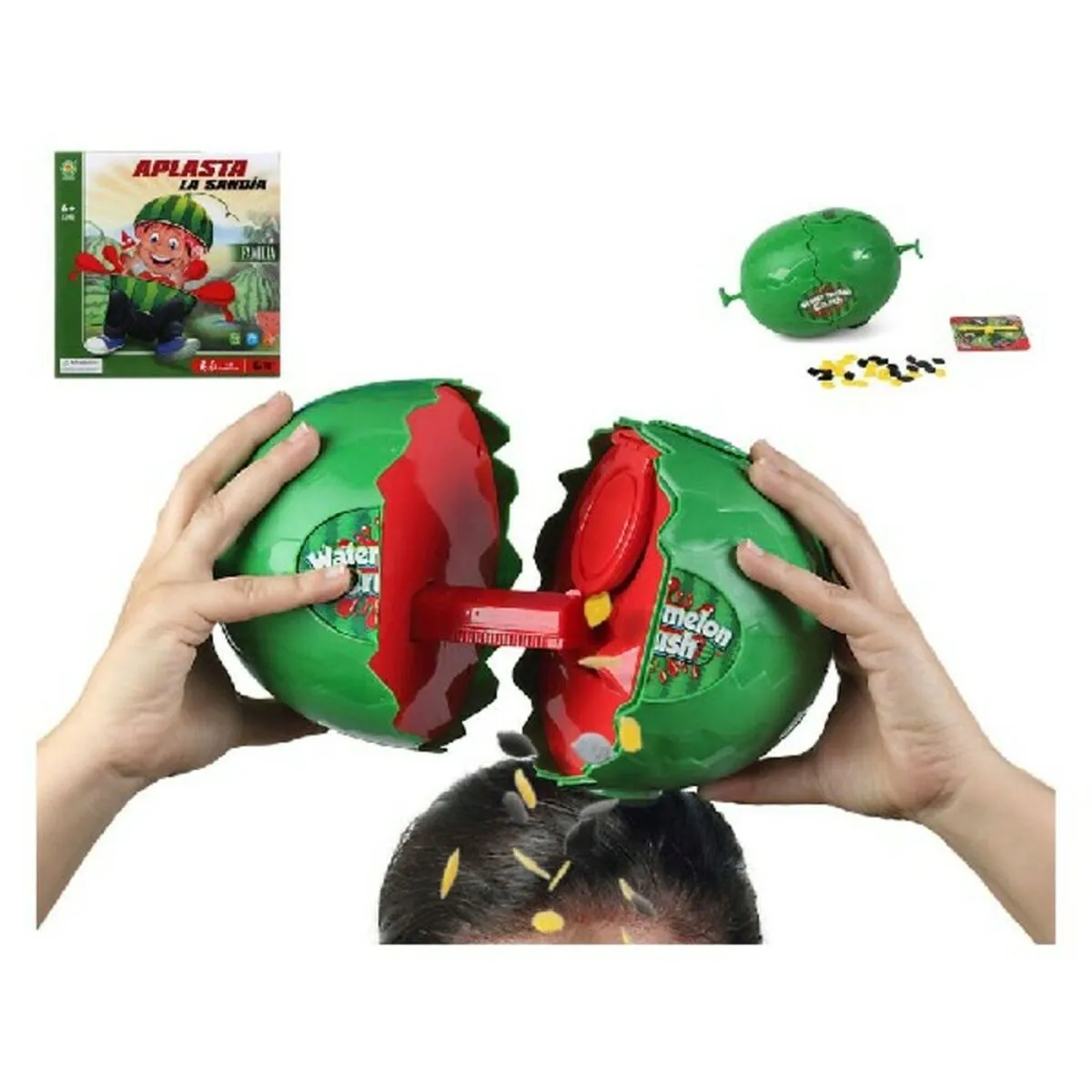 Gioco Educativo Watermelon Crush Spagnolo Verde (27 x 27 cm)