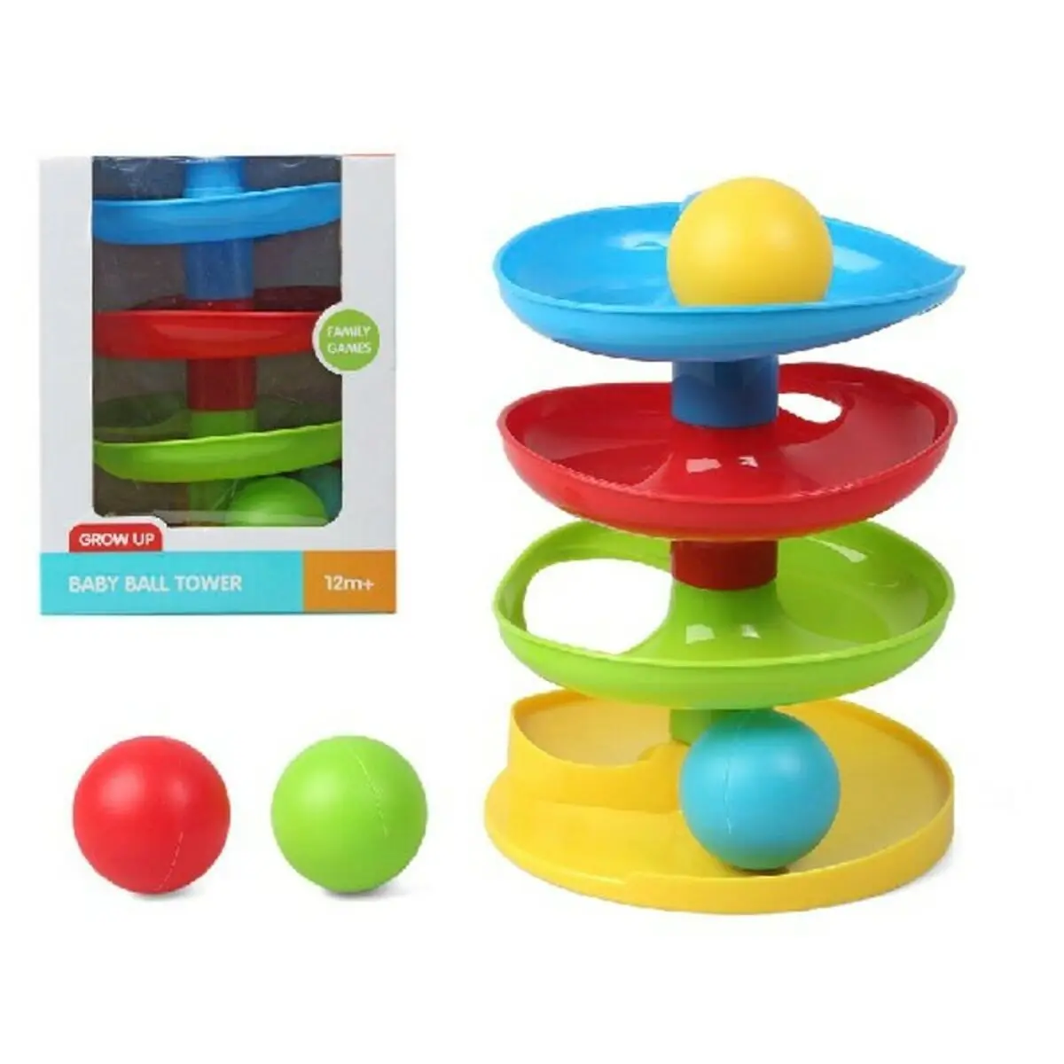 Gioco Educativo Baby Ball Tower (21 x 16 cm)