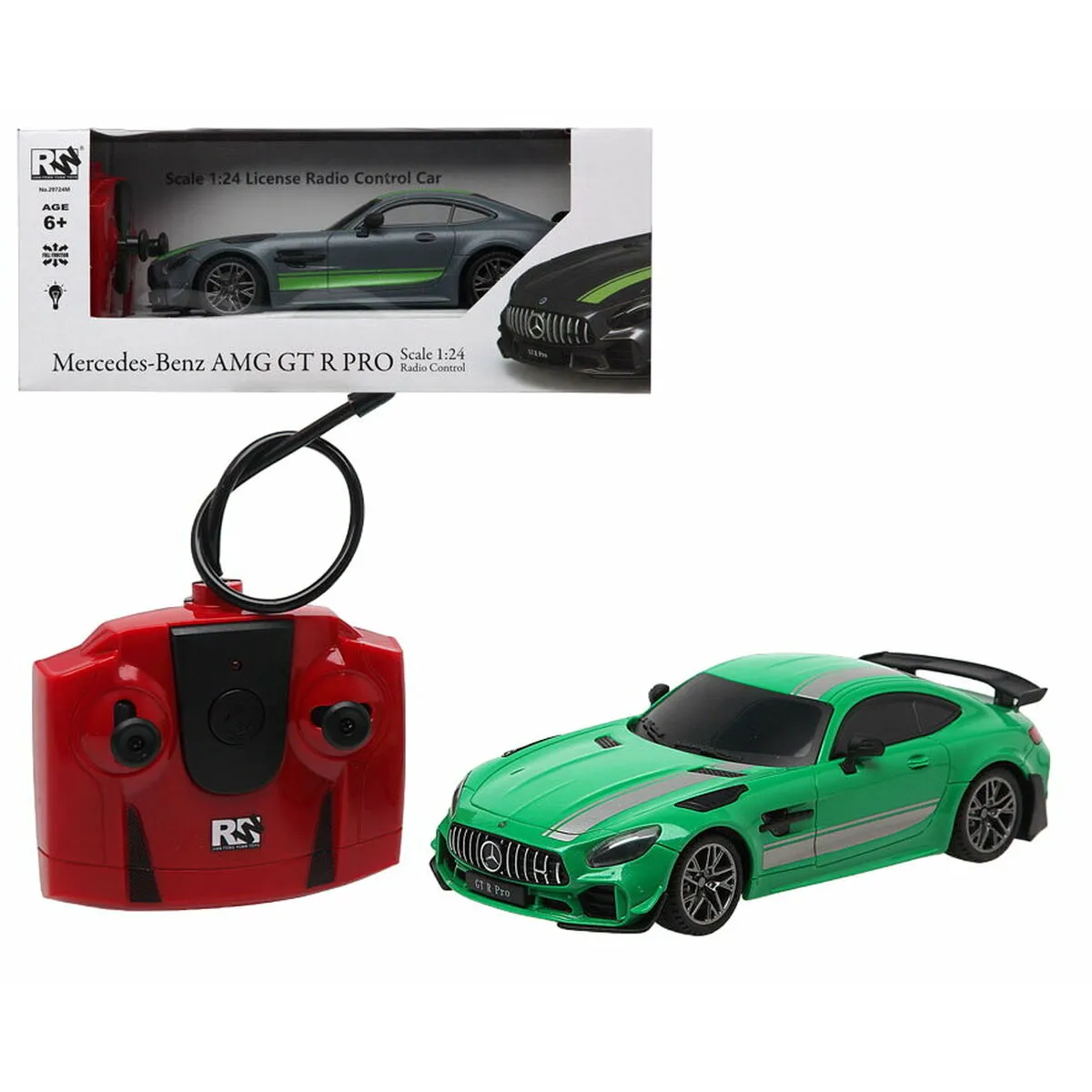 Macchinina Radiocomandata Mercedes-Benz AMG GT R PRO 1:24