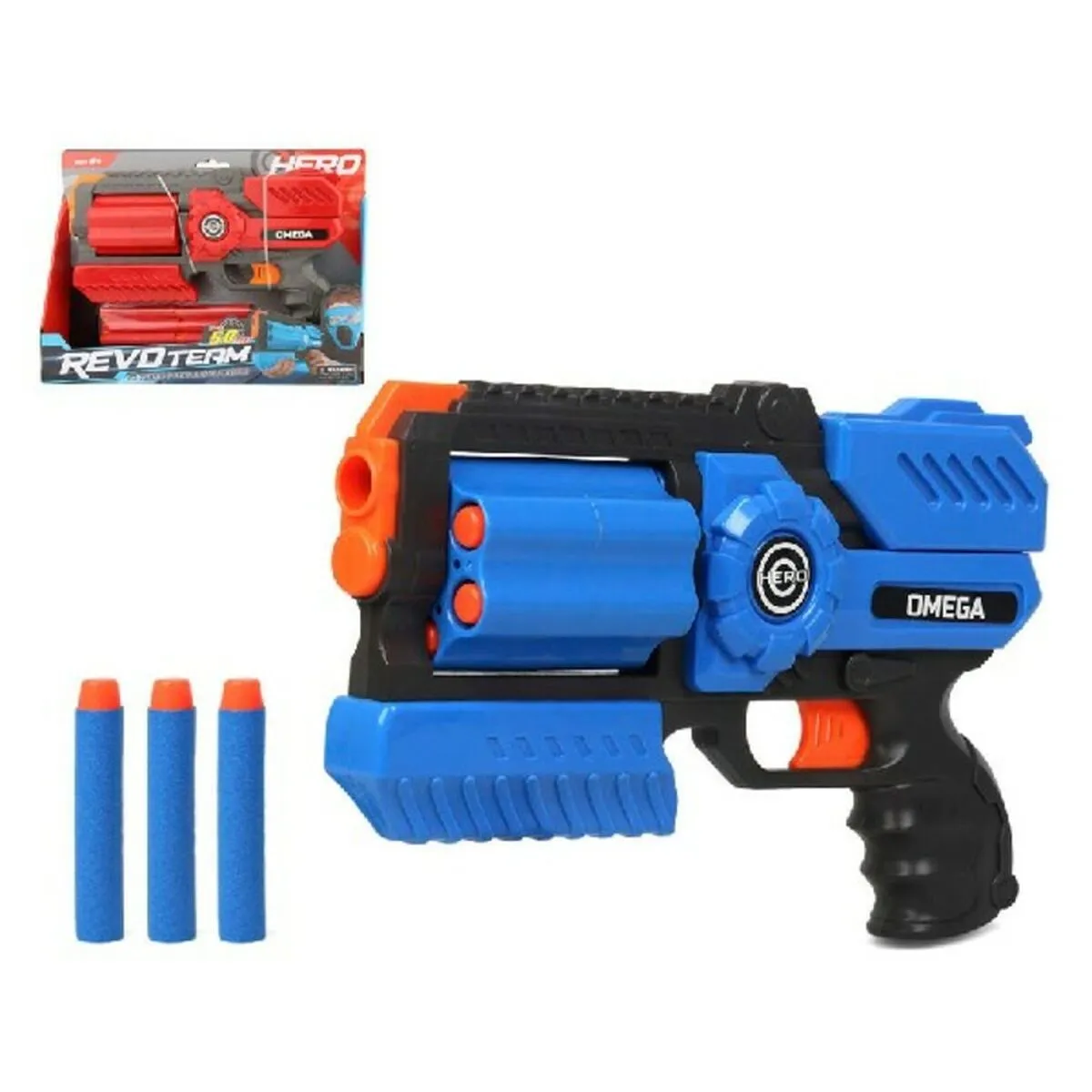 Playset Hero Omega Pistola a Freccette 29 x 22 cm (29 x 22 cm)