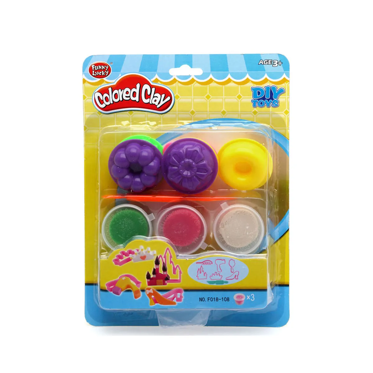 Set di Plastilina Colored Clay