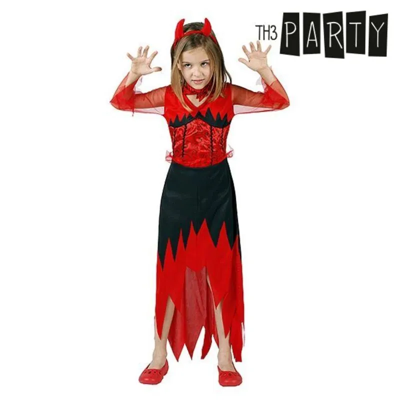 Costume per Bambini Th3 Party 1132 Multicolore Demonio 10-12 Anni