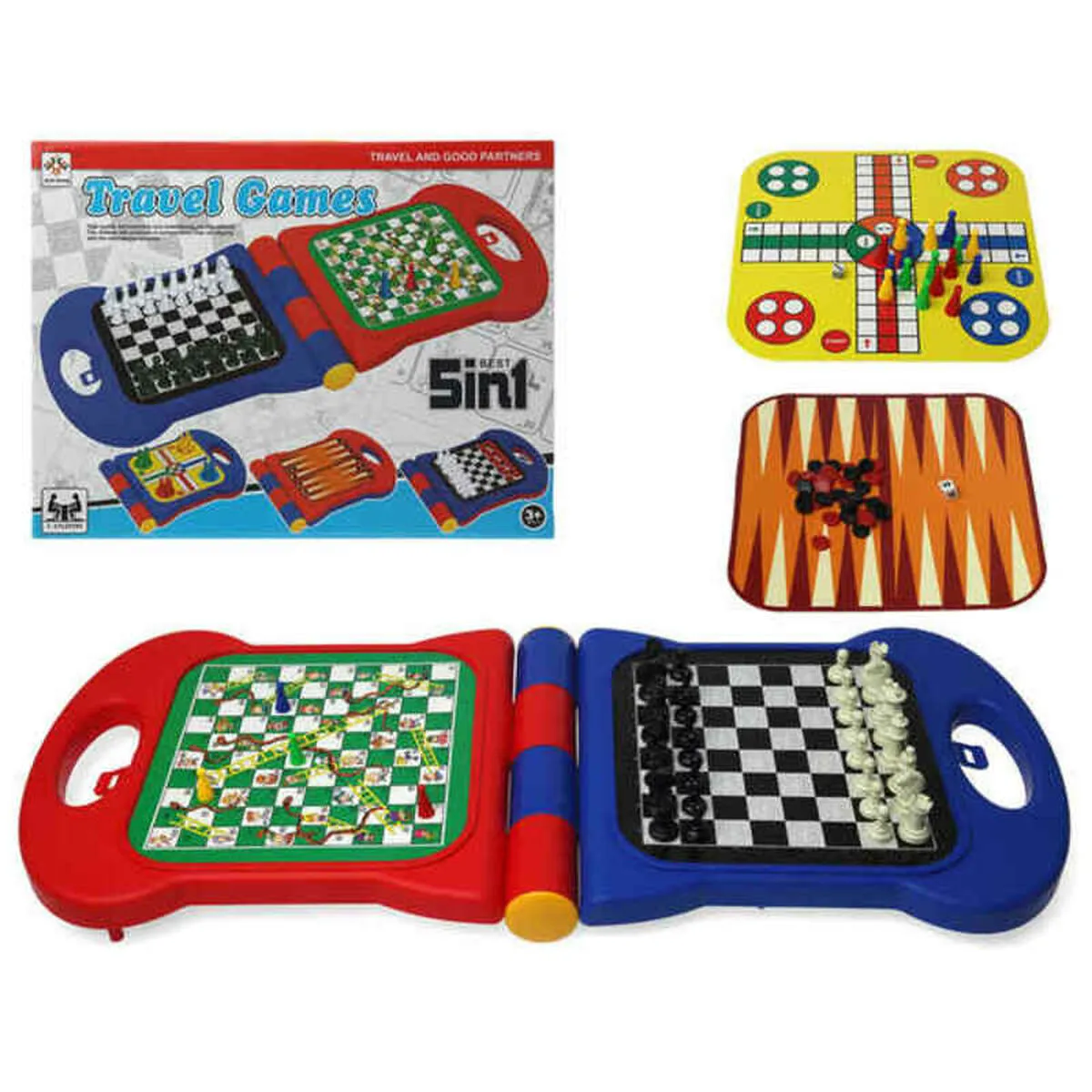 Set 5 Giochi da Tavolo