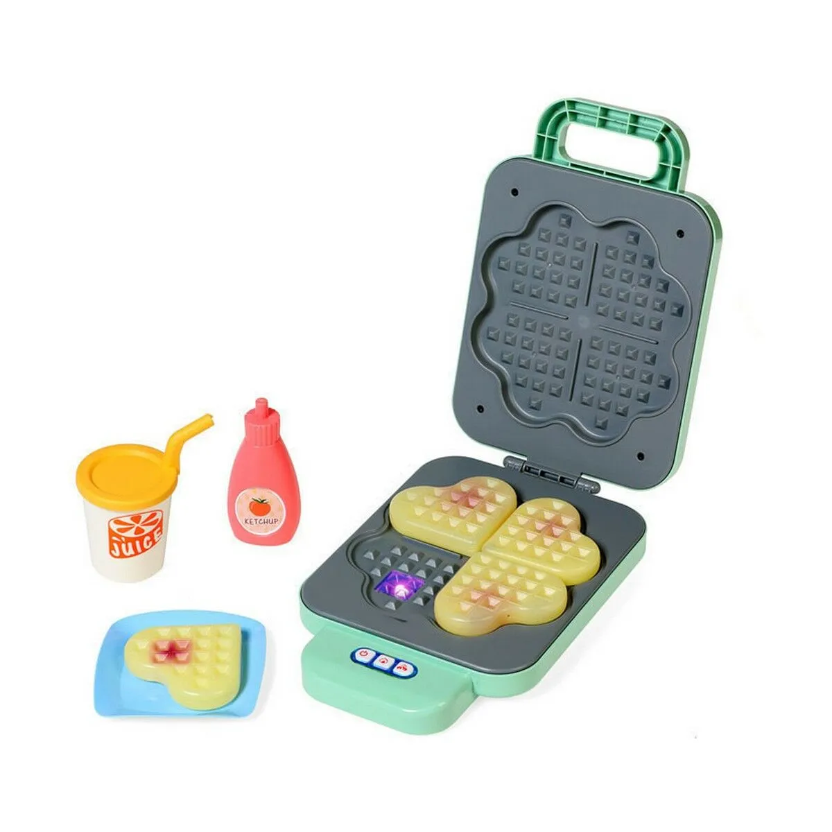 Macchina per Waffle giocattolo con suono Cucina Giocattolo 33 x 28 cm