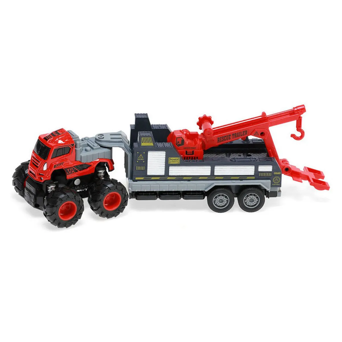 Camion con Gru Ad attrito 31 x 13 cm