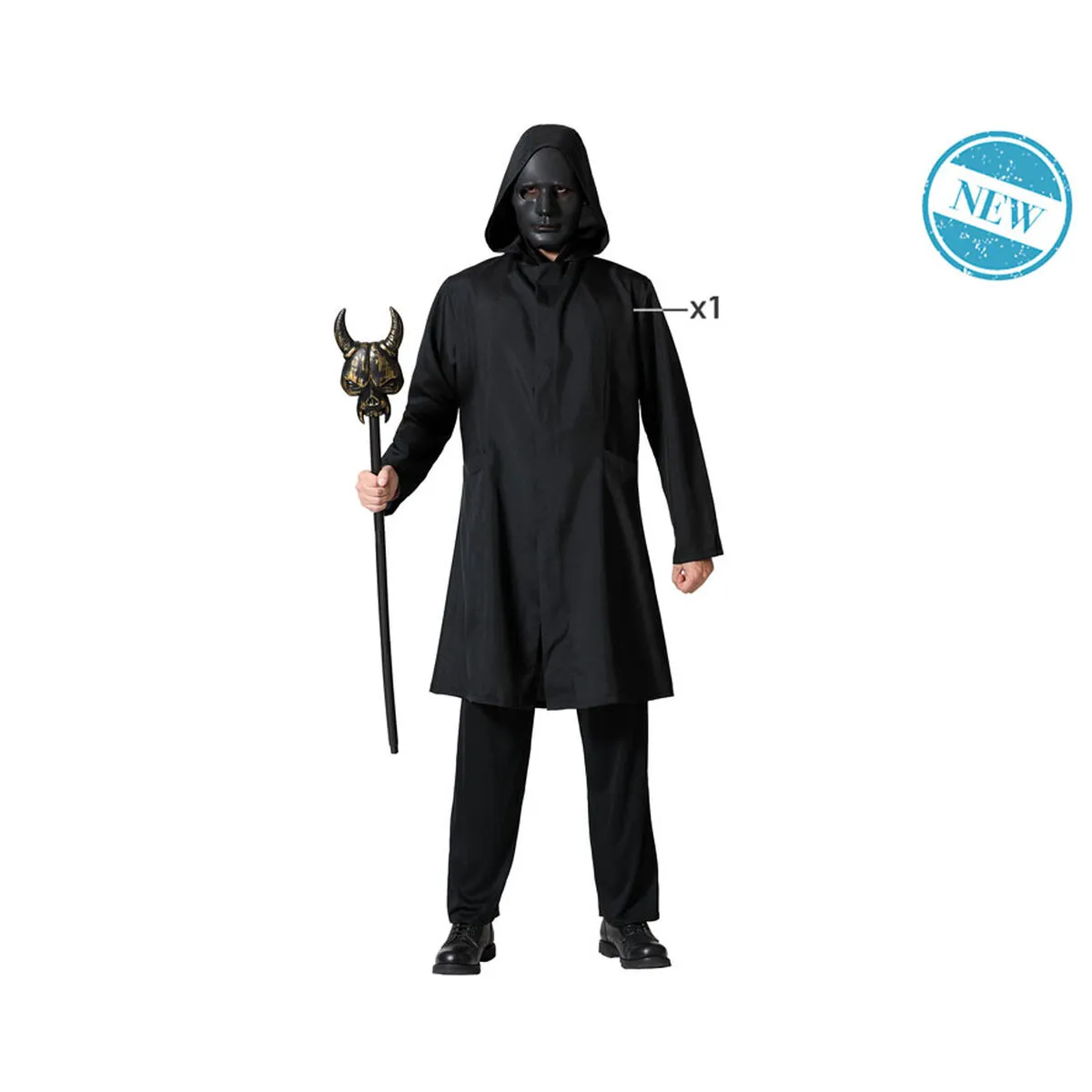 Costume per Adulti Nero M/L