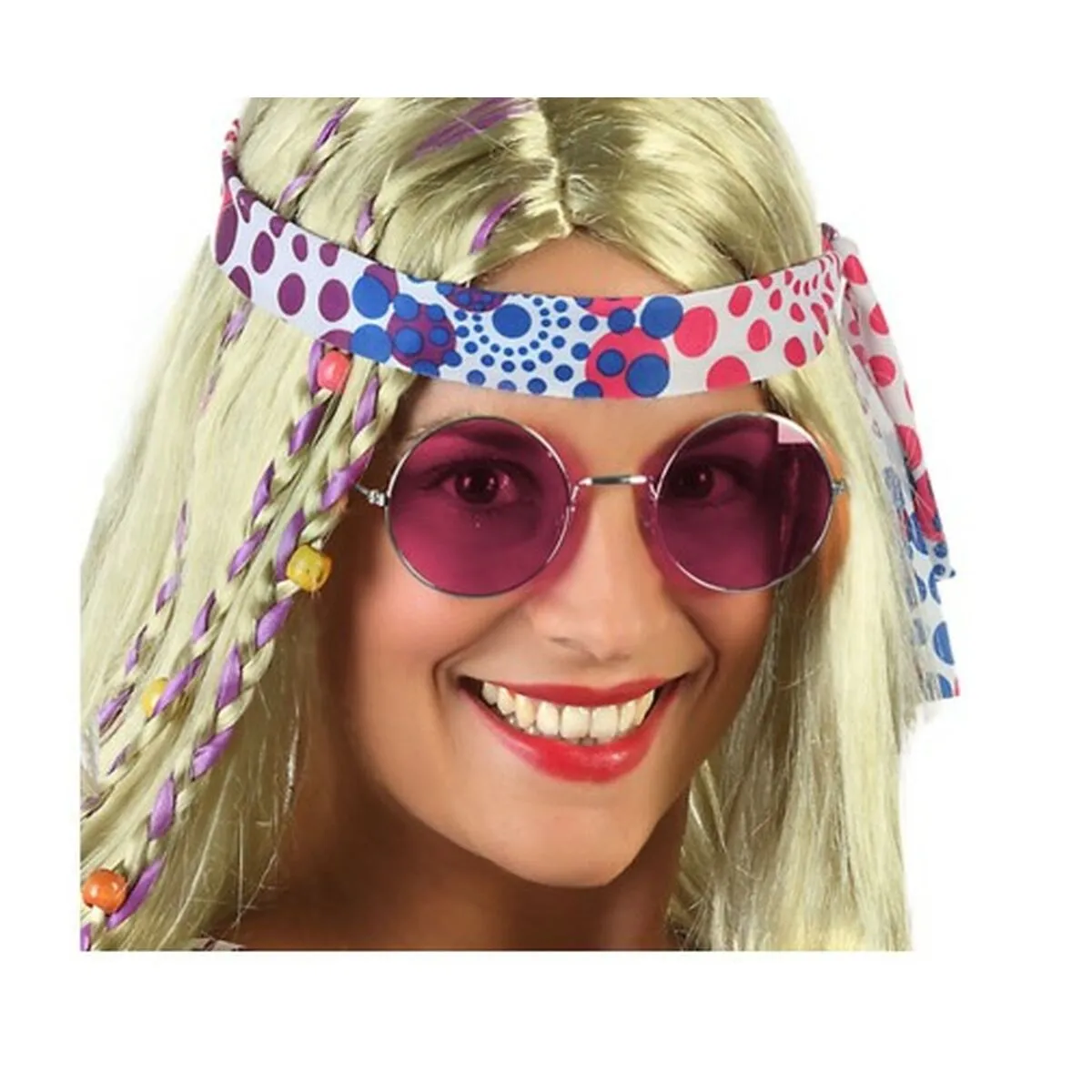 Occhiali Hippie Rosa