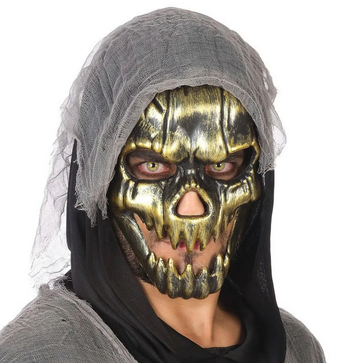 Maschera Halloween Dorato