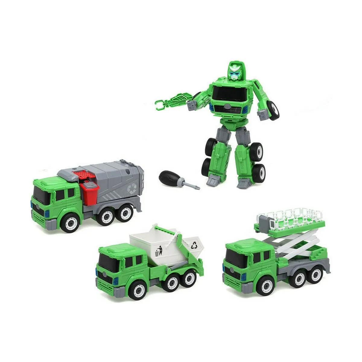 Transformers Luce Verde con suono 52 x 34 cm