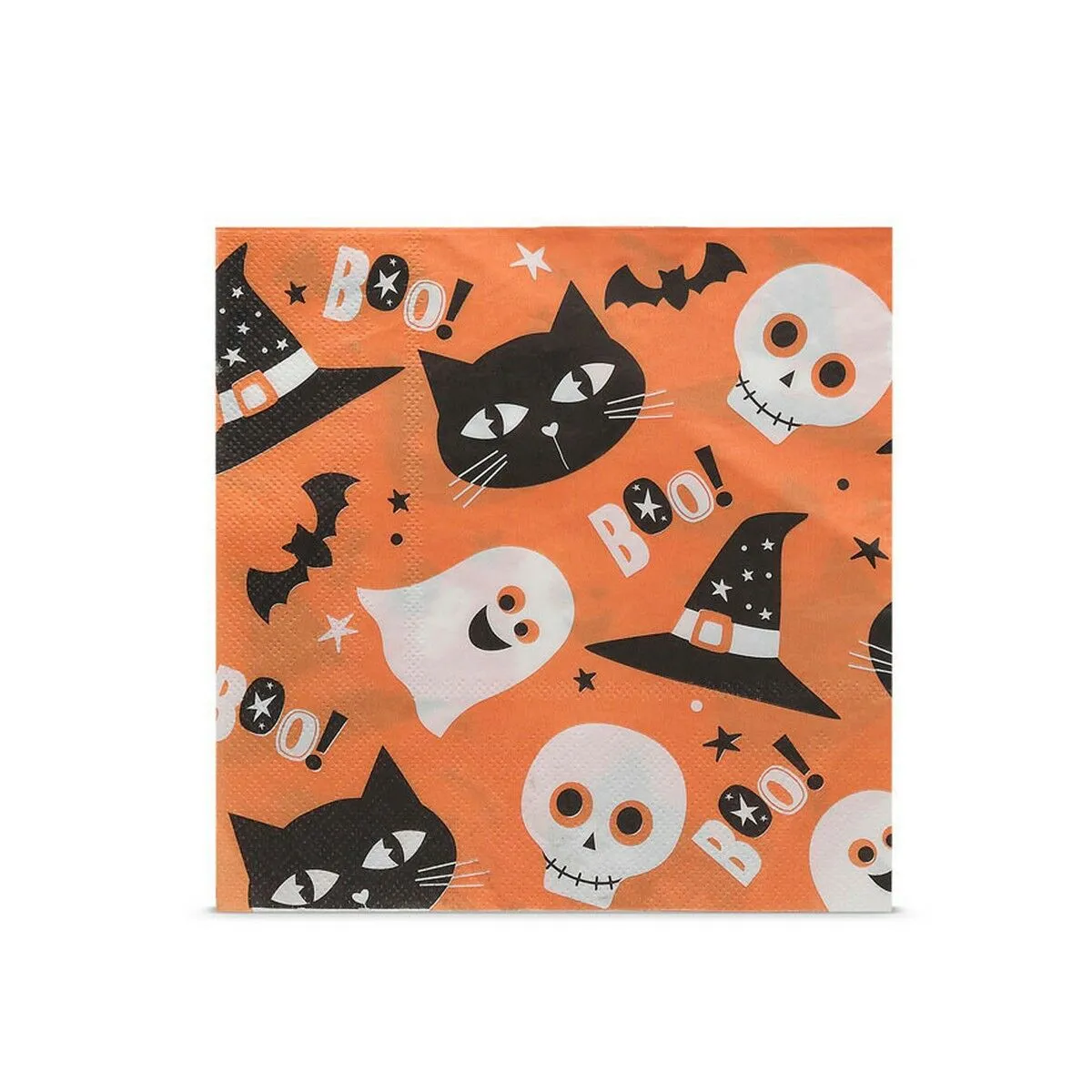 Tovaglioli BOO! 20 Unità Halloween 33 x 33 cm (20 Unità)