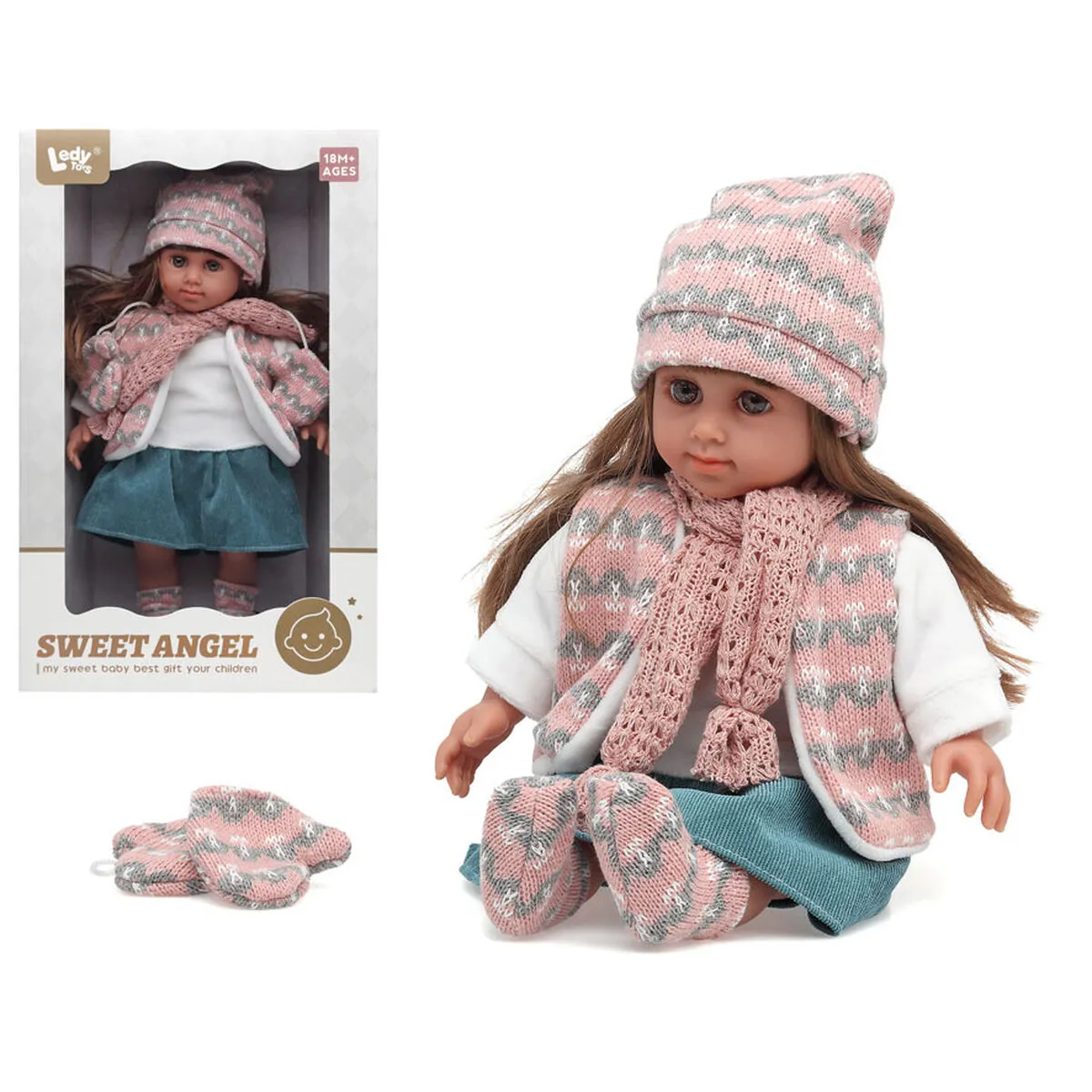 Baby doll Sweet Angel 43 x 27 cm