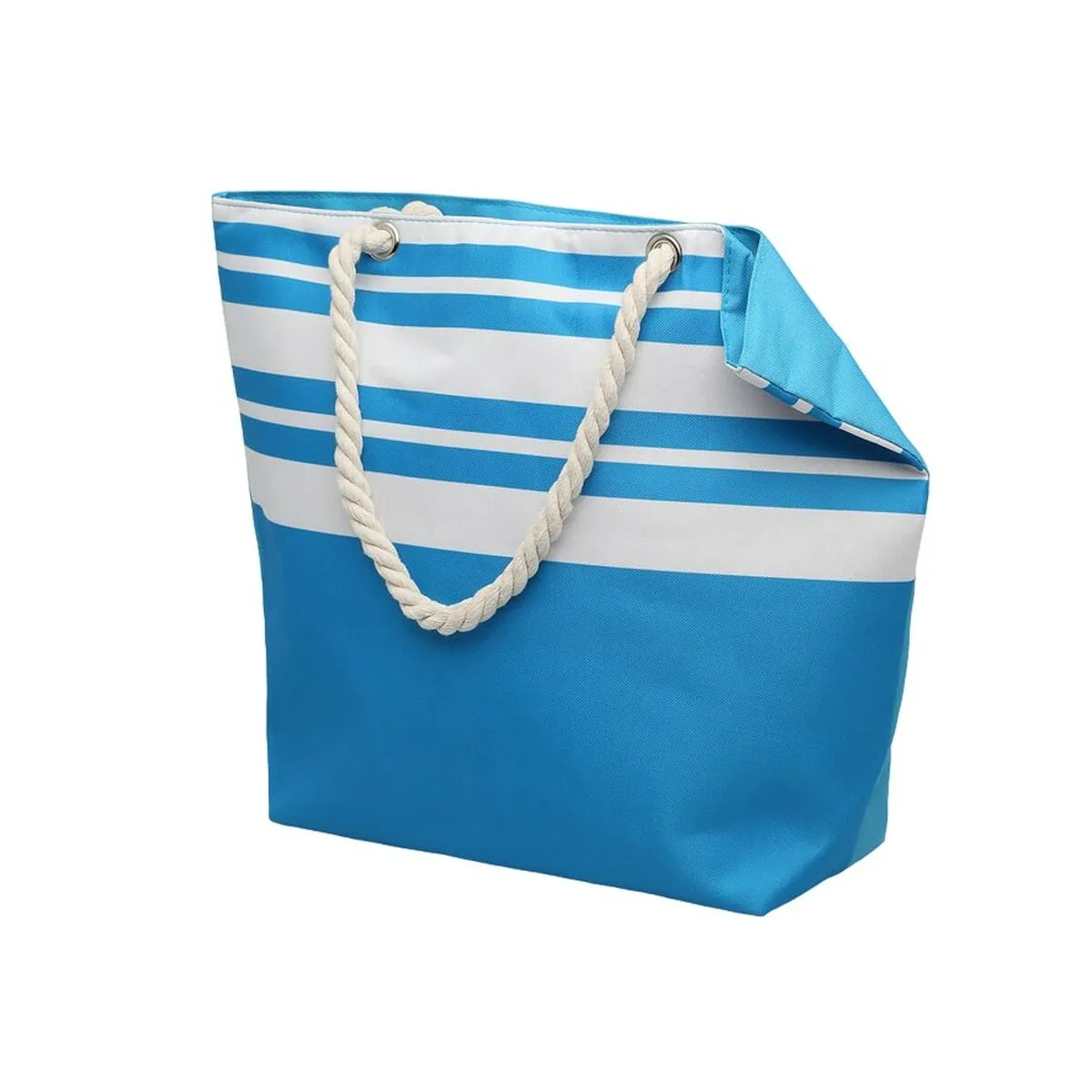 Borsa a Spalla Azzurro 50 x 38 cm