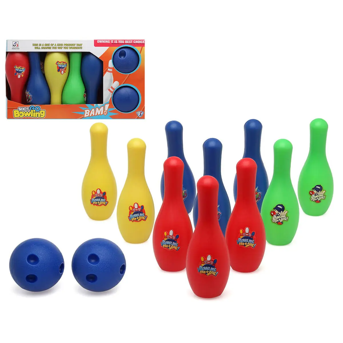 Gioco di Bowling Multicolore