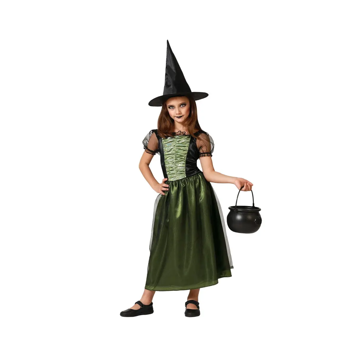 Costume per Bambini Strega 5-6 Anni