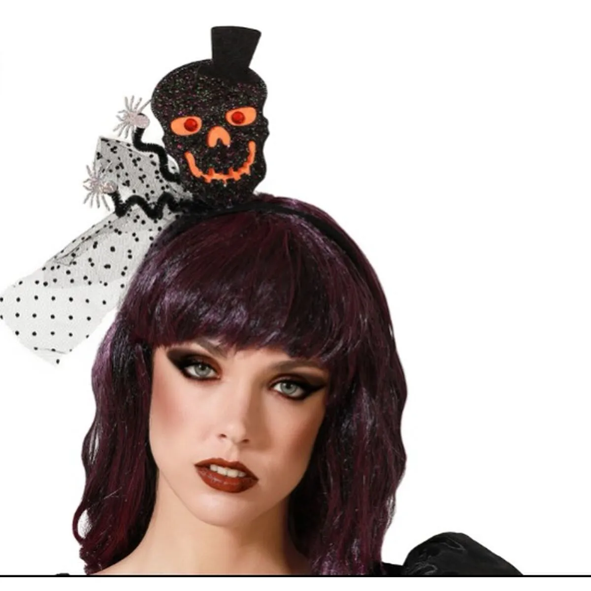 Diadema Teschio Ragno Halloween