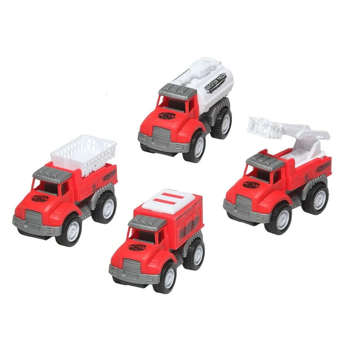 Set di Mini Camion Rosso