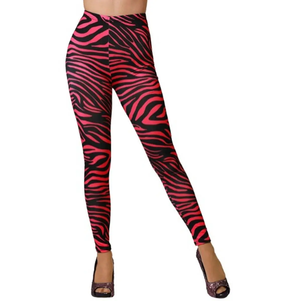 Leggings Rosa Righe