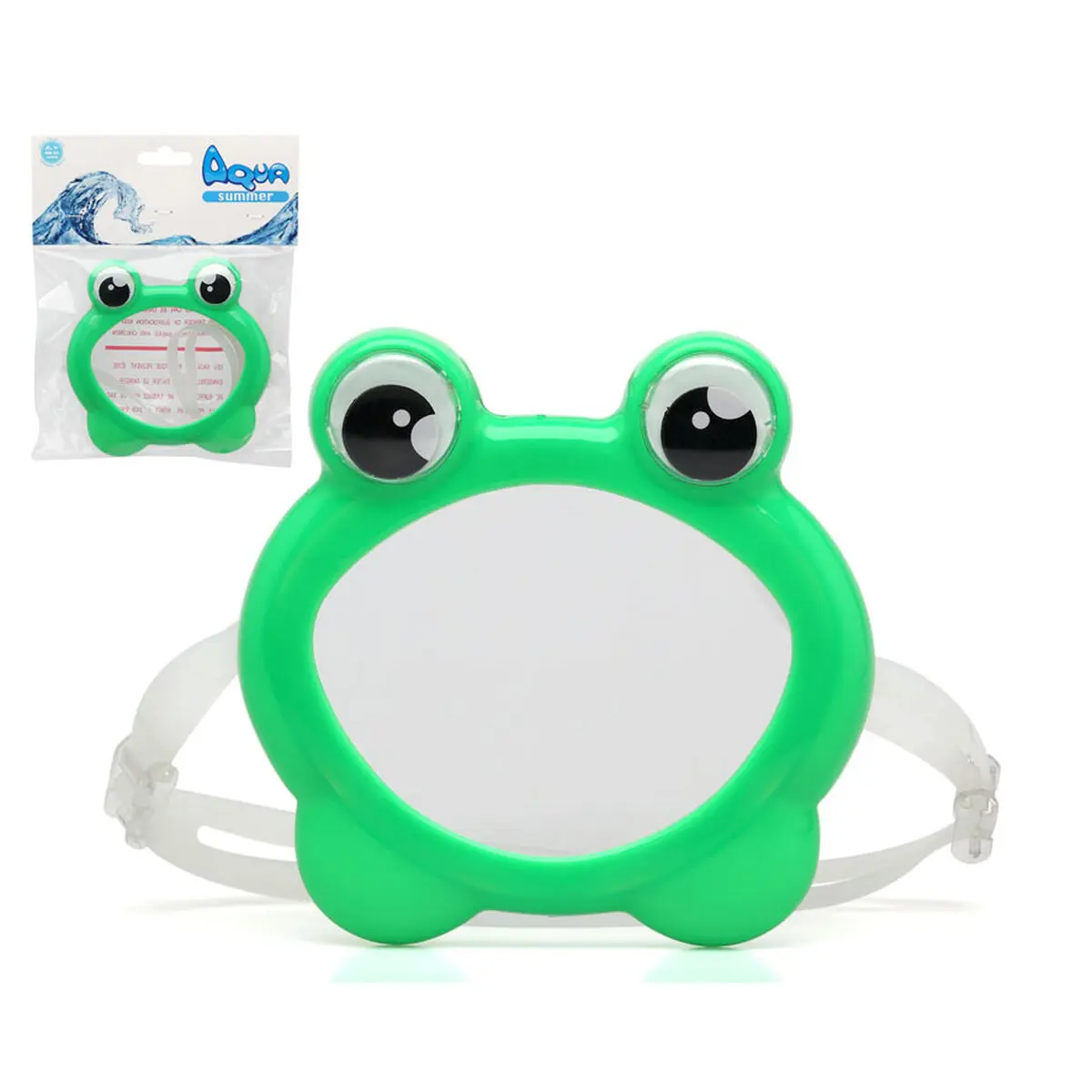 Maschera da Immersione Verde Rana