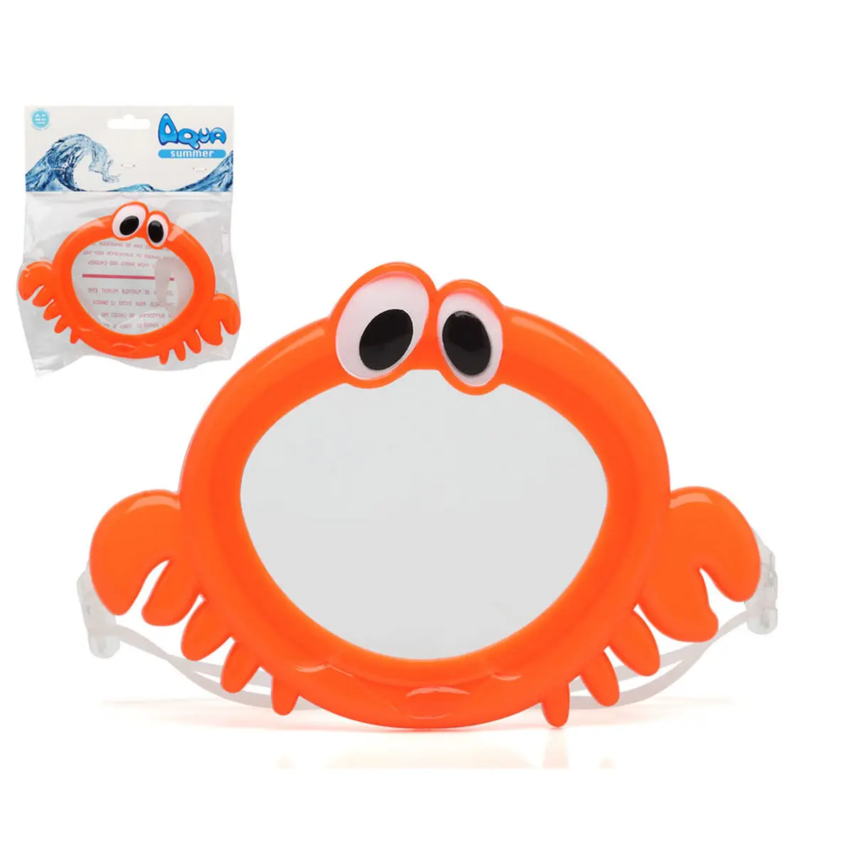 Maschera da Immersione Arancio Granchio