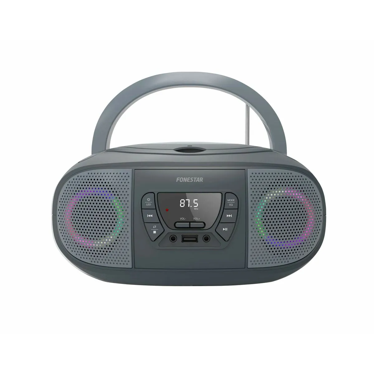 Radio CD Bluetooth MP3 FONESTAR BOOM-GO-G Grigio