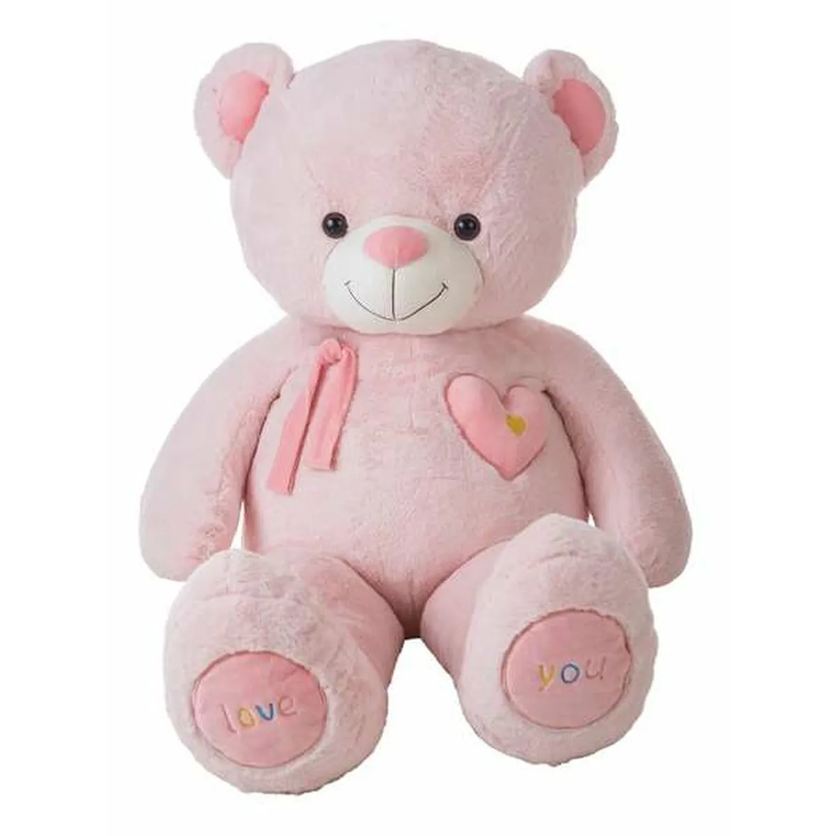 Peluche Valentin Rosa Orso 115 cm