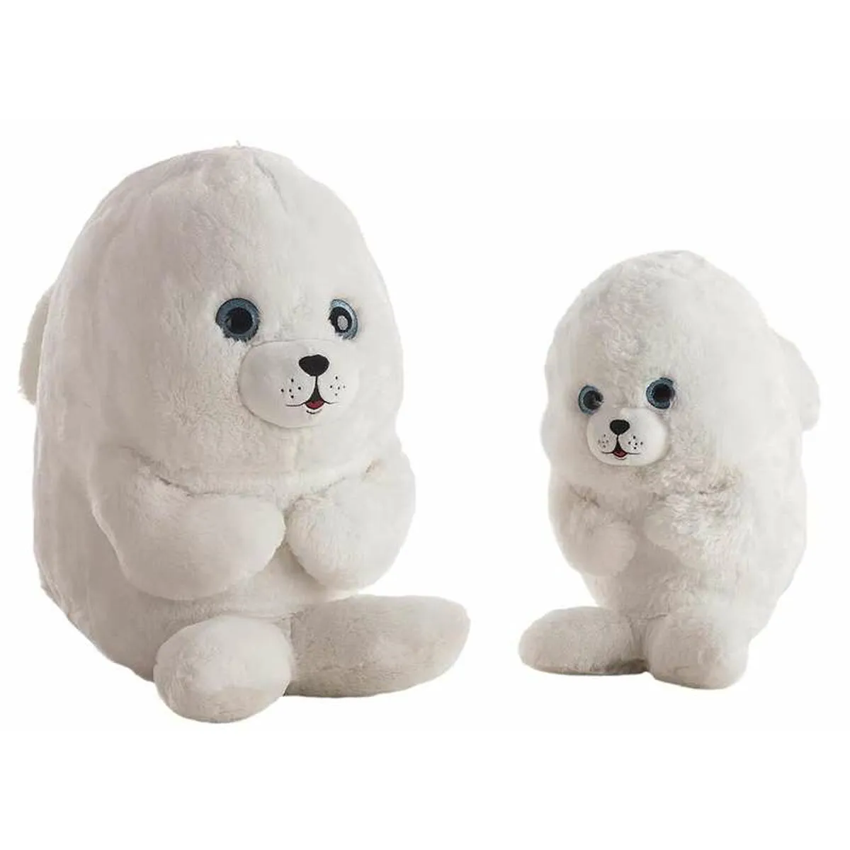 Peluche Foca Bianco 42 cm