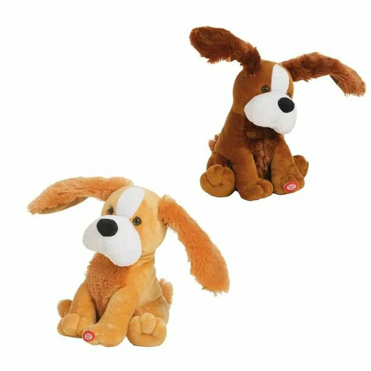 Peluche Cane Orecchie Movimento 25cm