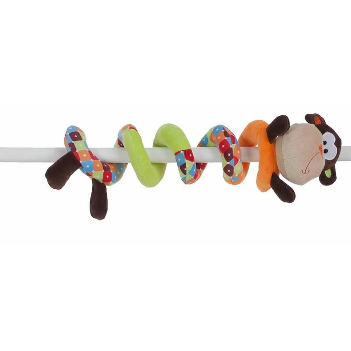 Peluche Spirale 55 cm Scimmia Multicolore