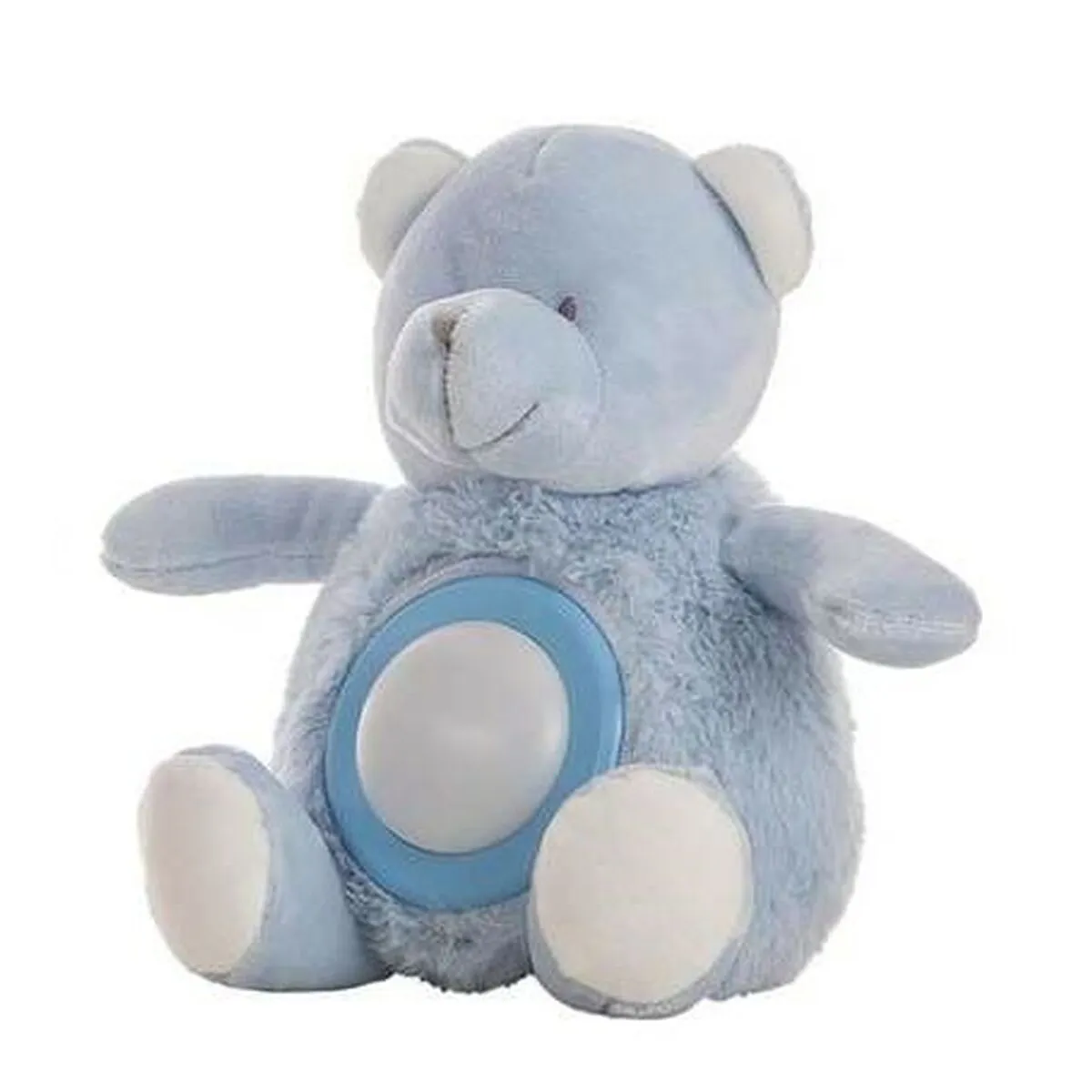 Orsetto di Peluche Azzurro Musica Luci 20 cm 20cm