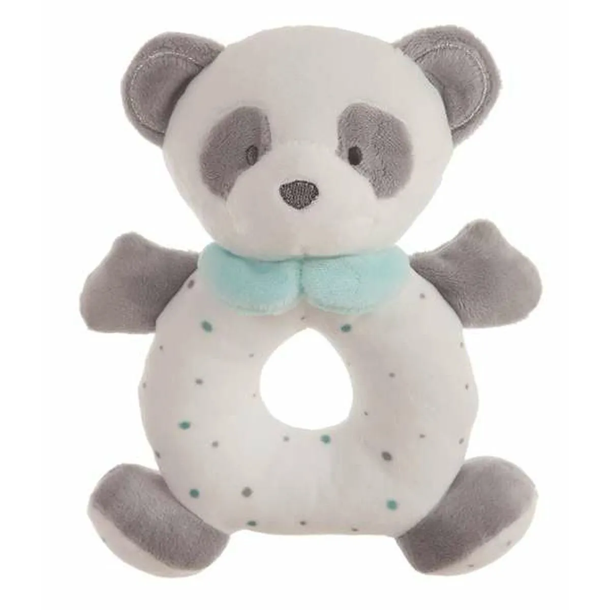 Peluche con Sonagli Panda Turchese 20 cm