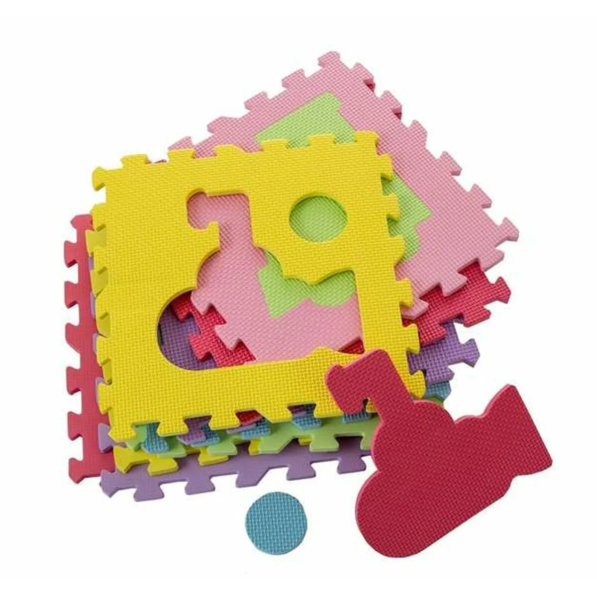 Puzzle per Bambini 9 Pezzi 30 x 30 x 1 cm Mezzi di trasporto