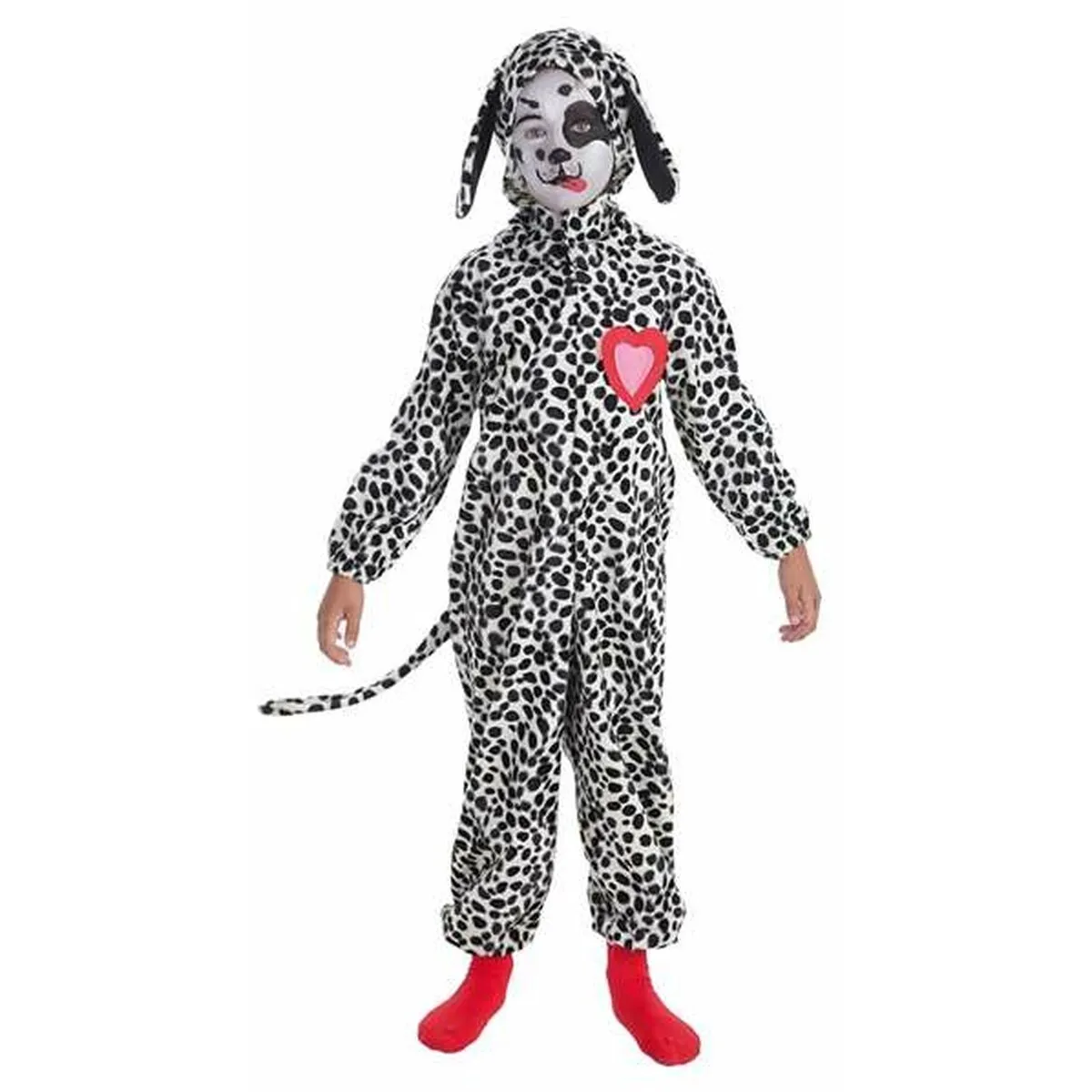 Costume per Bambini Dalmata 5-7 Anni (2 Pezzi)