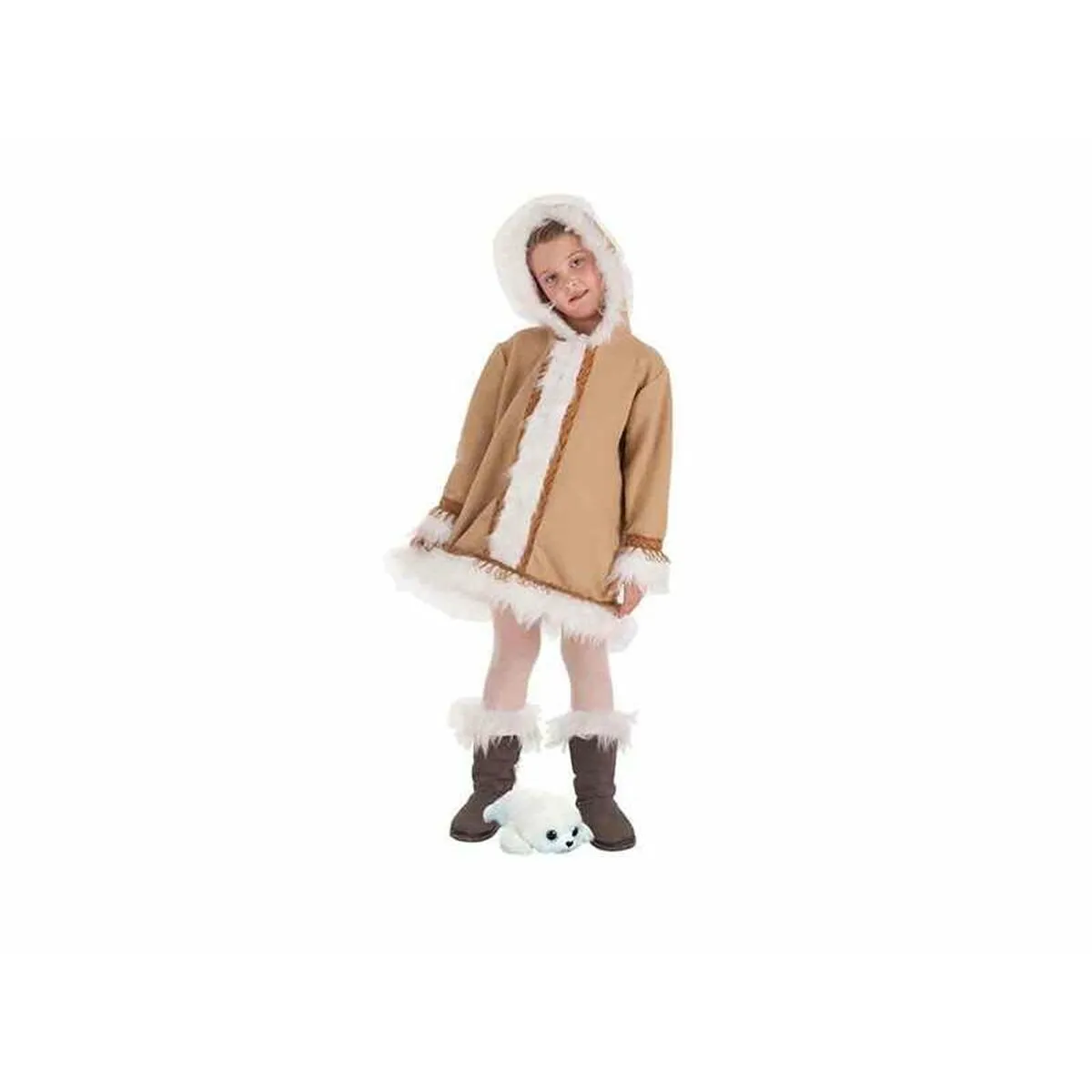 Costume per Bambini 2-3 Anni Eschimese (2 Pezzi)