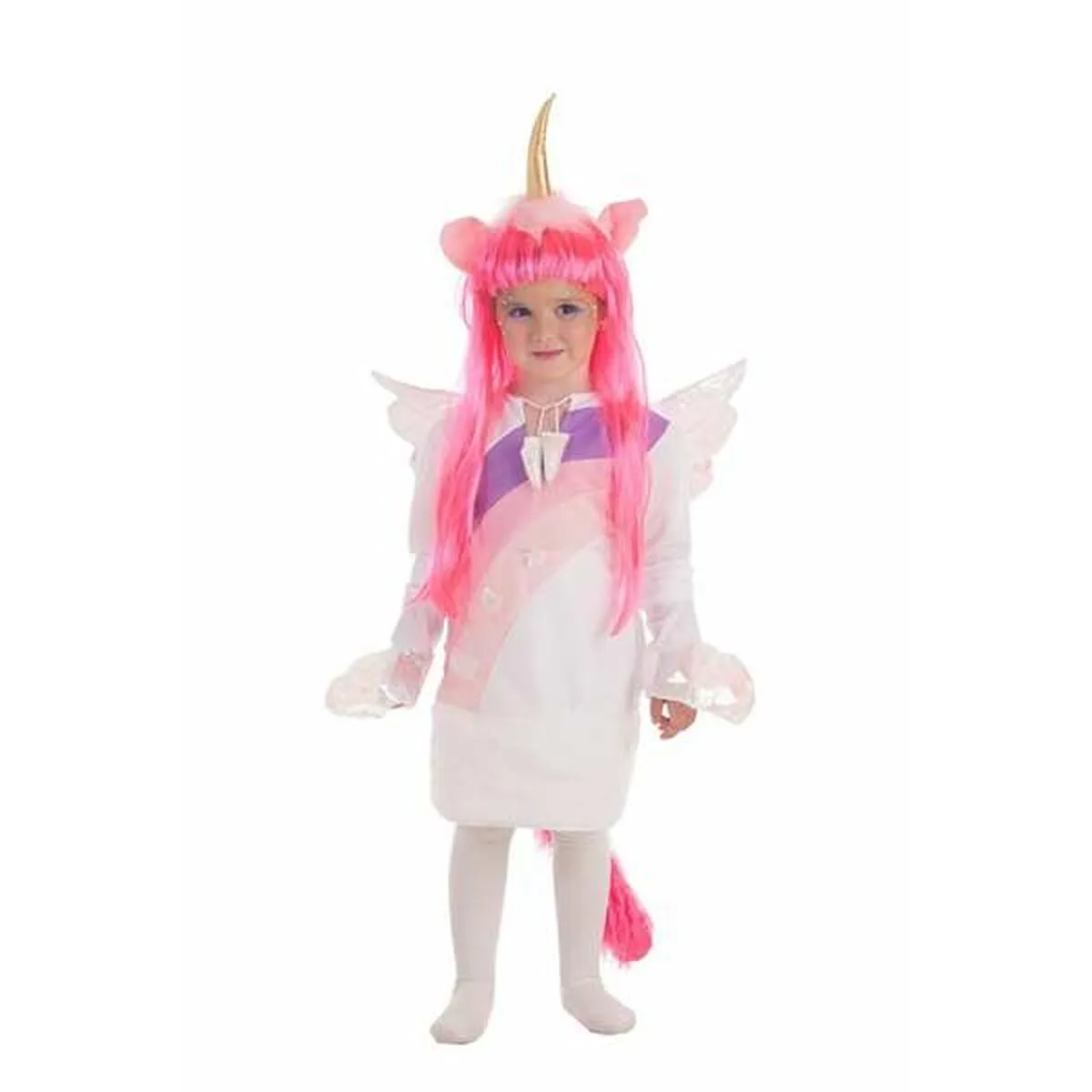 Costume per Bambini 11-13 Anni Unicorno (4 Pezzi)