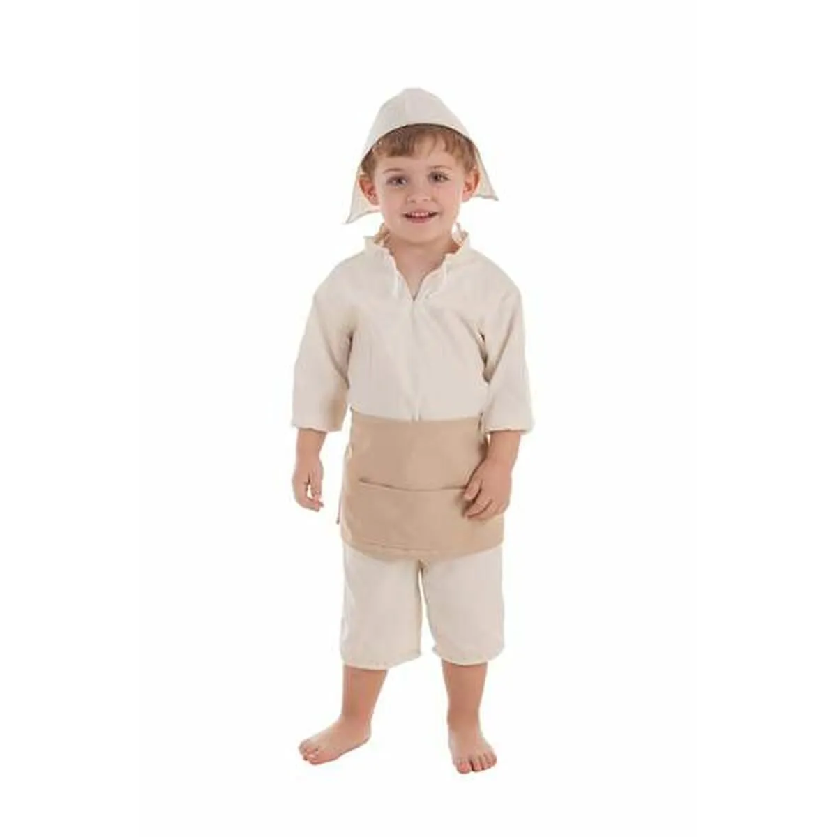 Costume per Bambini Molinero 2-3 Anni 4 Pezzi