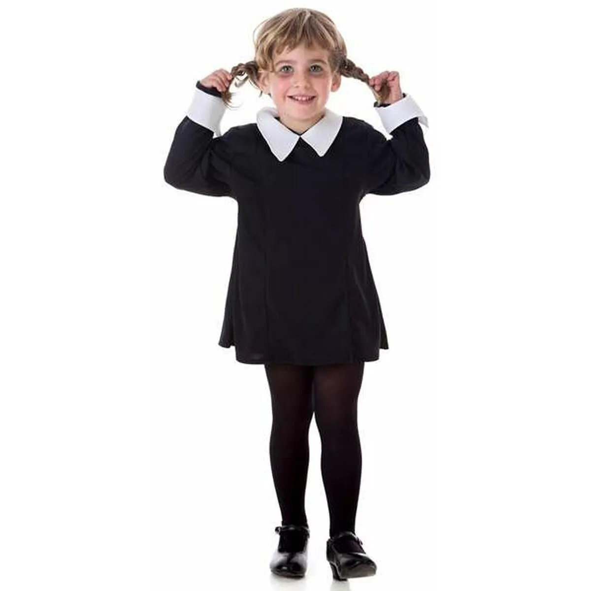 Costume per Bambini Black Wednesday 3-5 anni Nero