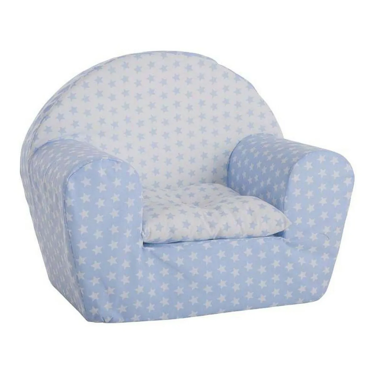 Poltrona per Bambini Azzurro Acrilico 44 x 34 x 53 cm