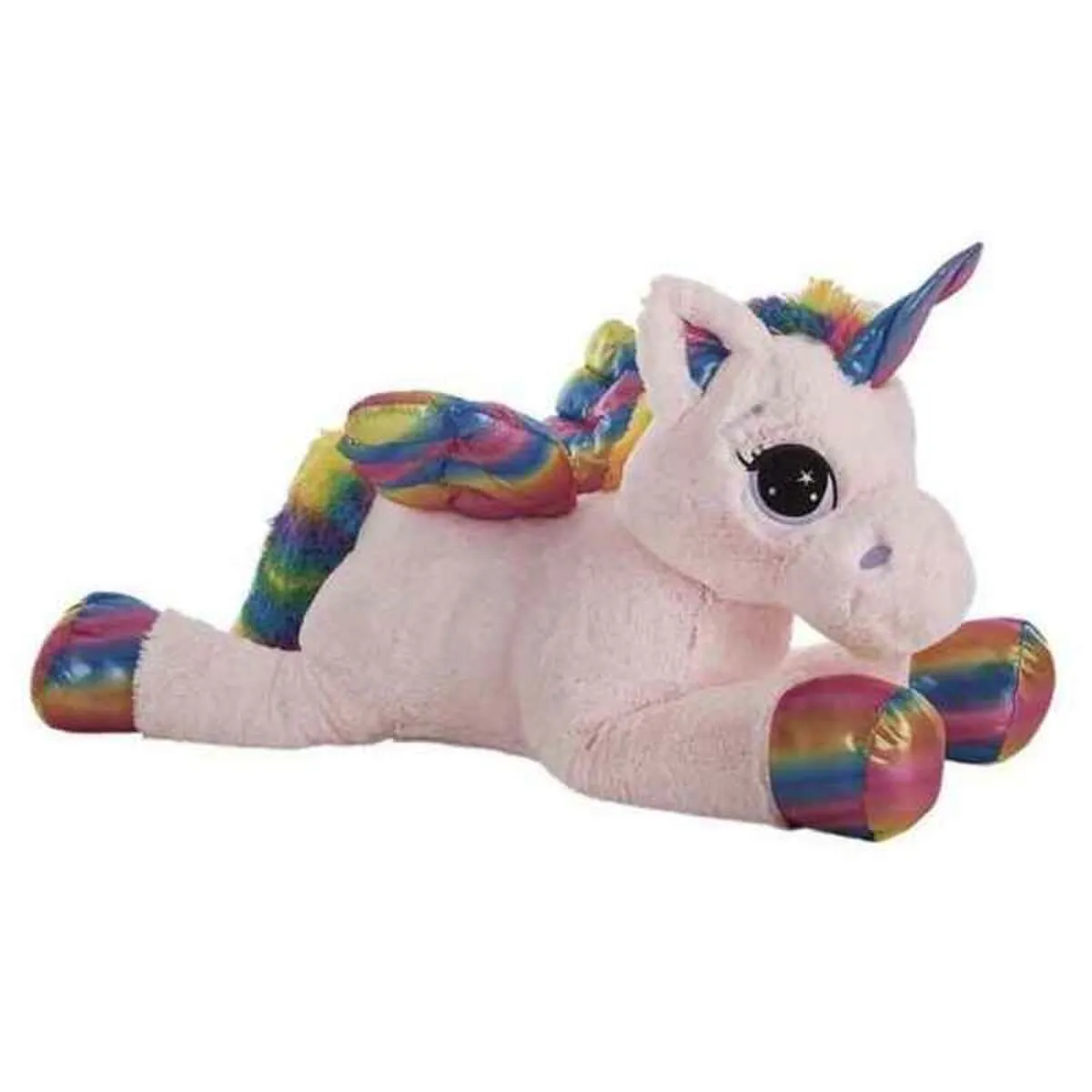 Peluche 46843 Bianco Rosa 76 cm (76 cm)