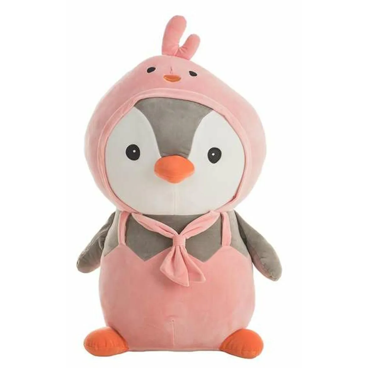 Peluche Kit Pinguino Rosa 80 cm