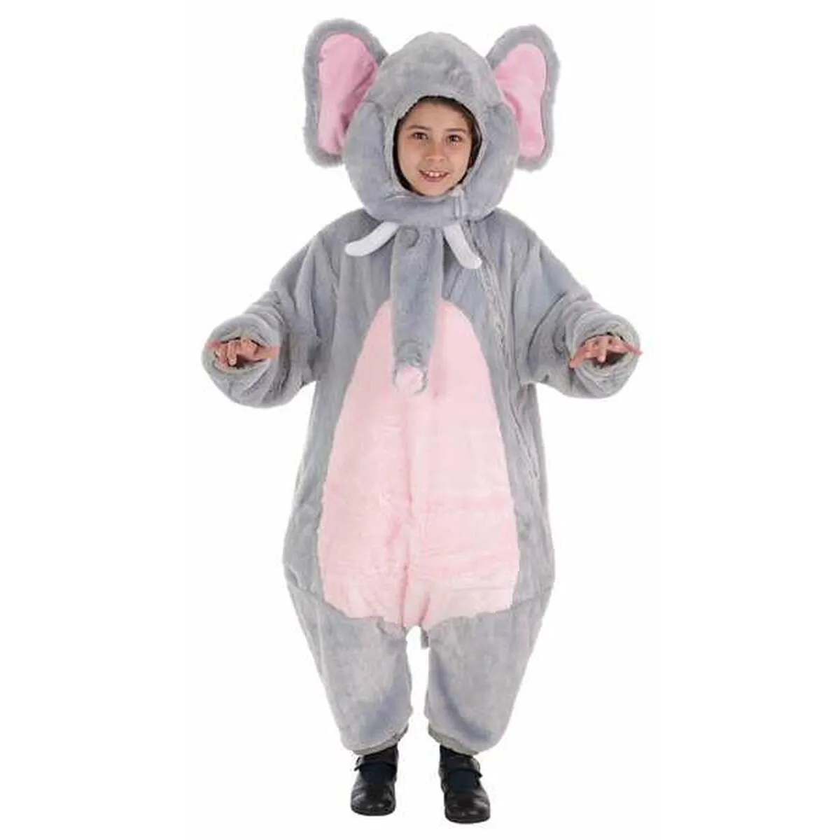 Costume per Bambini 8-9 anni Elefante (2 Pezzi)