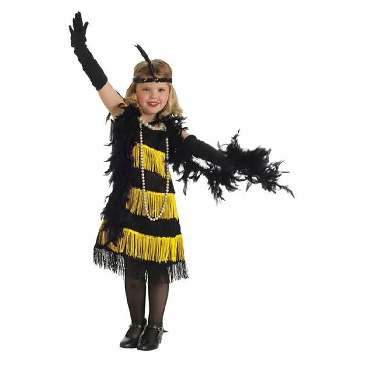 Costume per Bambini 3-6 anni Charleston (3 Pezzi)