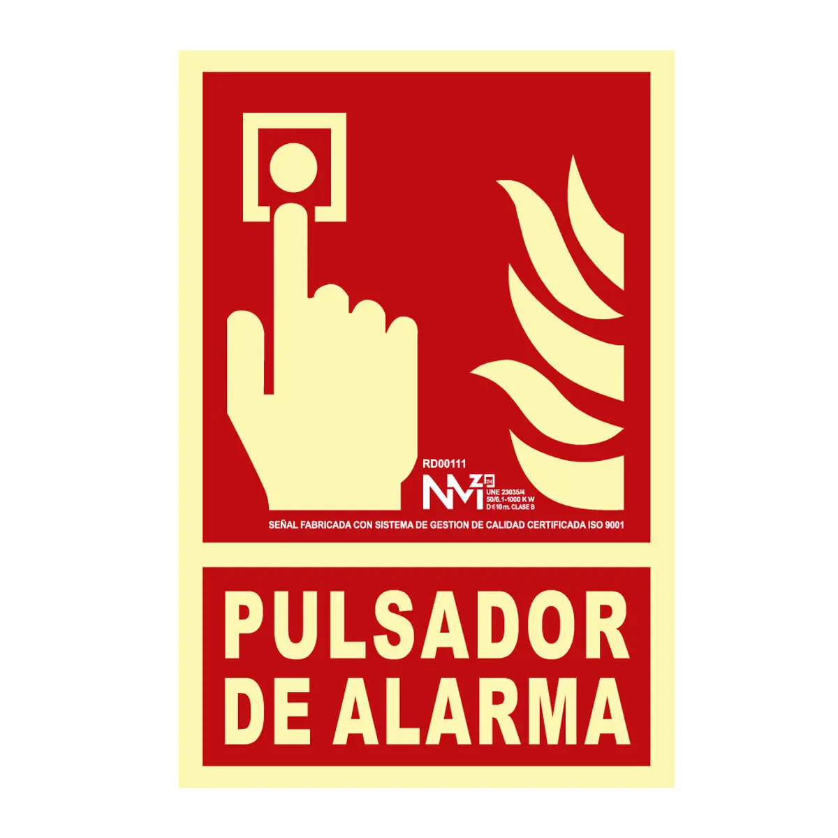 Insegna Archivo 2000 Pulsador de alarma